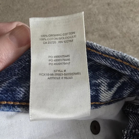 Denim Forum The Marlene 60s High Flare 30L Size 27 - Picture 13 of 13